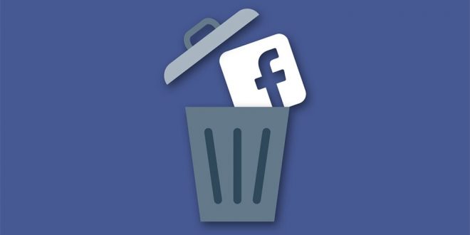 پاک کردن اکانت فیسبوک