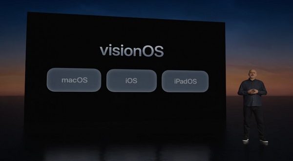 سیستم‌عامل VisionOS معرفی شد