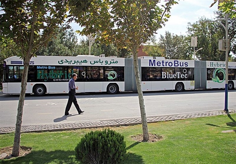 عکس نخستین متروباس تهران