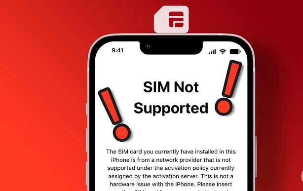 حل مشکل Sim Not supported در آیفون